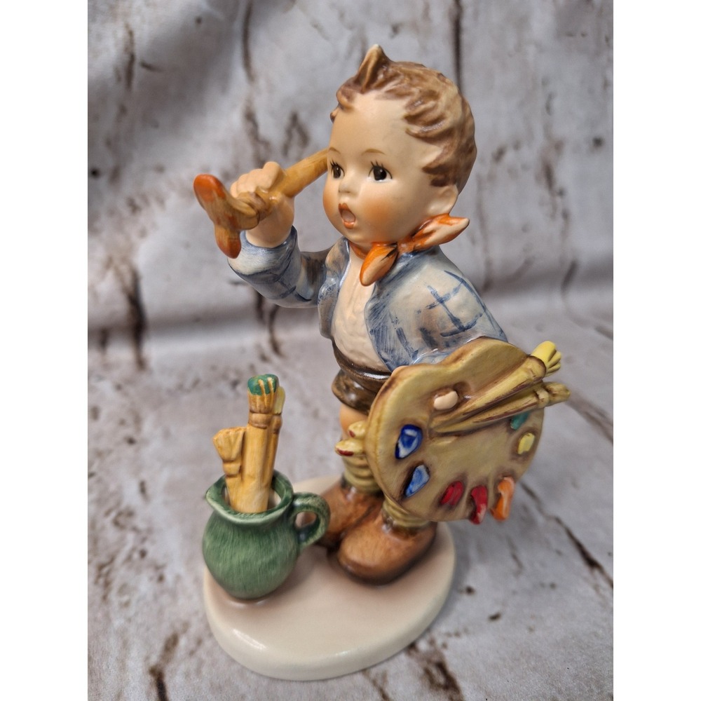 Goebel Hummel The Artist Figurine 304 W Germany Vintage Boy Painter 1955 1982
